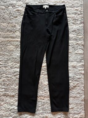 Talbots Black Stretch Ankle Pants